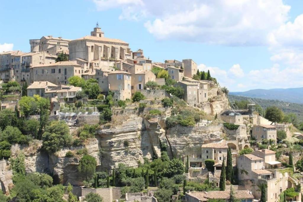 Gite Aux Bons Voisins Gordes Exteriér fotografie